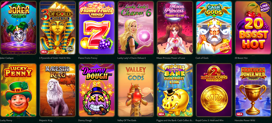 Καζίνο Cashed Παιχνίδια Cashed Casino Games